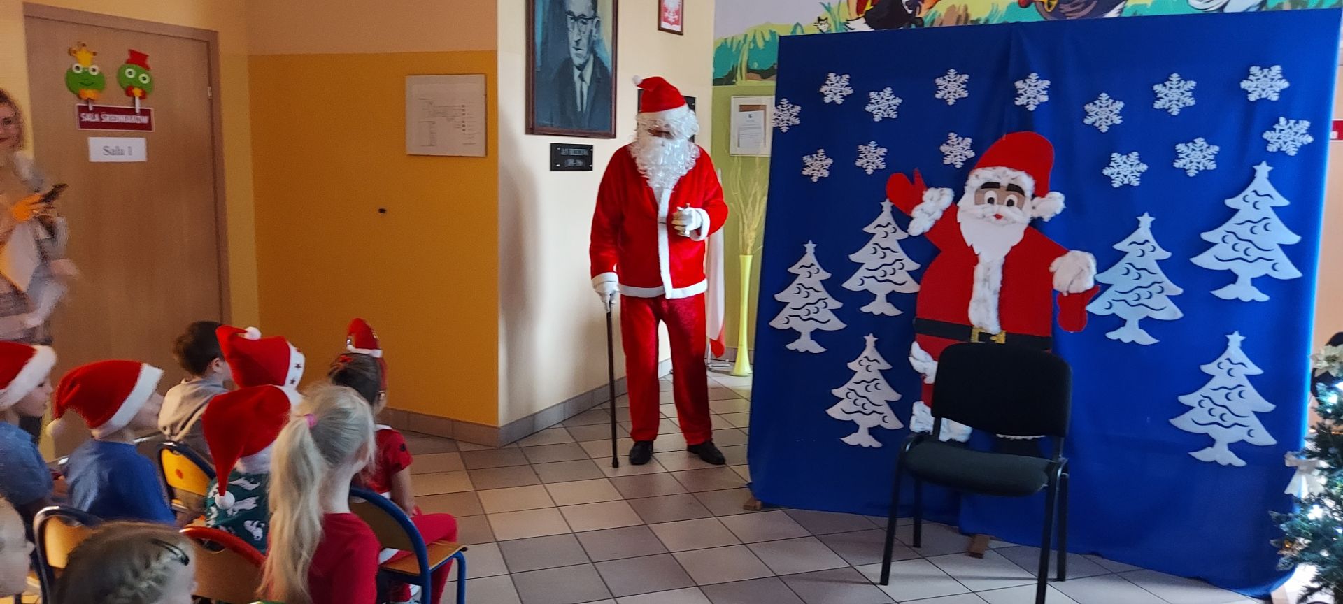 Mikołaj w przedszkolu w Olzie_Aktualności