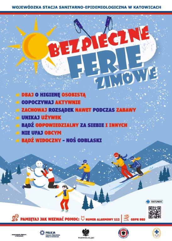 Akcja "Bezpieczne Ferie 2023"