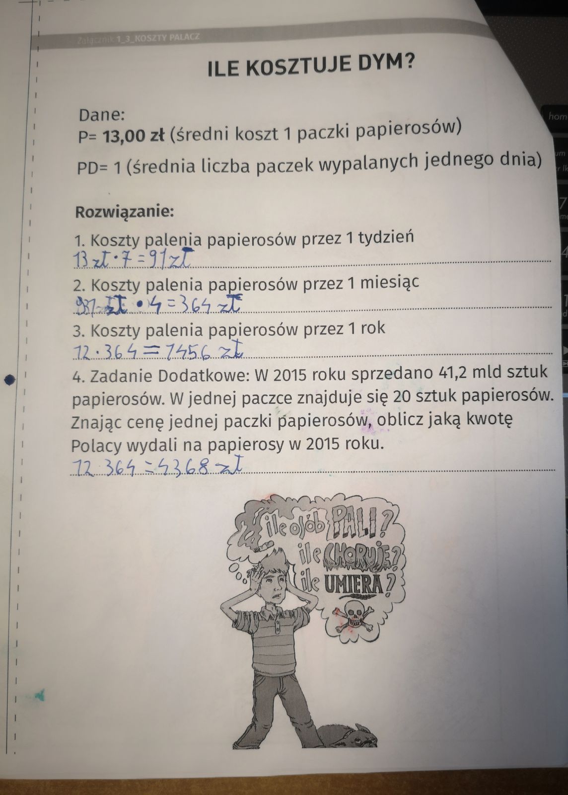 Ile kosztuje dym?
