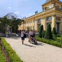 Uczniowie w czasie zwiedzania stolicy Polski. (4)